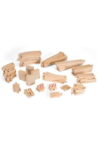 BRIO 50-piece rail set