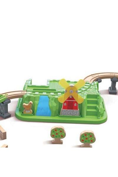 Hape Rustic train set