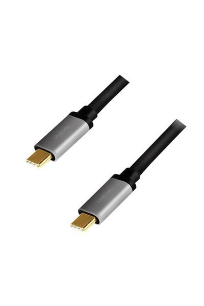 LogiLink | Kabel USB-C | Męski | 24-pinowy USB-C | Męski | Czarny | 24-pinowy USB-C | 1,5 m
