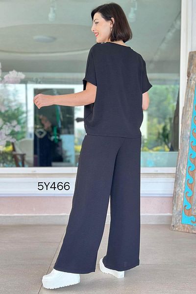 İnce Topuk Brode Detail Aerobin Suit 5Y466