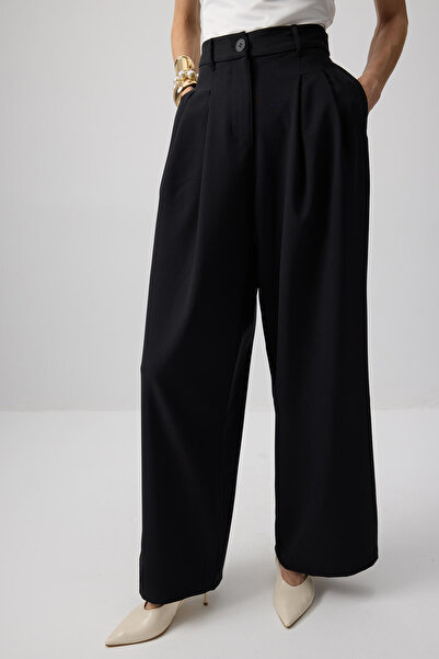 Touché Privé PLEATED CREPE TROUSERS