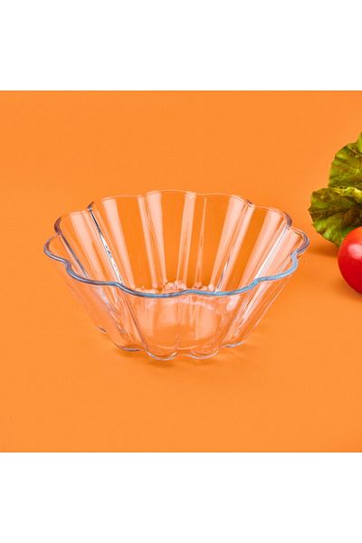 Paşabahçe Borcam Cake Mold - Transparent - 16 cm