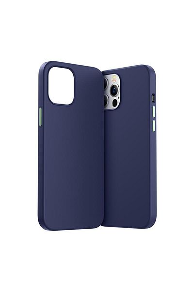 Joyroom Ochronne etui do iPhone 12 Pro Max Color Series niebieski