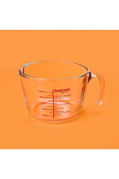Paşabahçe Borcam Measuring Cup - Transparent - 1 Lt