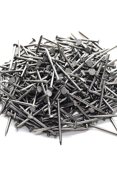 Generic Wire Nail Heavy Duty Wire Nails Packet Galvanized Steel Nails for Wood Multipurpose Fasteners for Ca