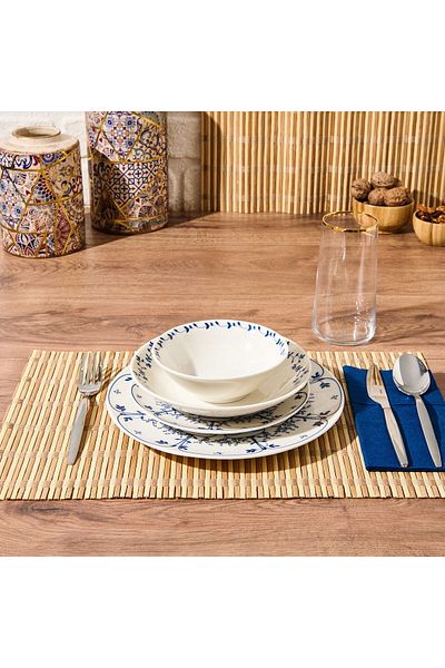 MATMEL Porcelain Sielo Pit Plate - Blue - 19 cm
