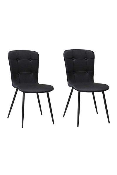 ARTA DOOR Set of 2 Luca Eco-Leather Chairs