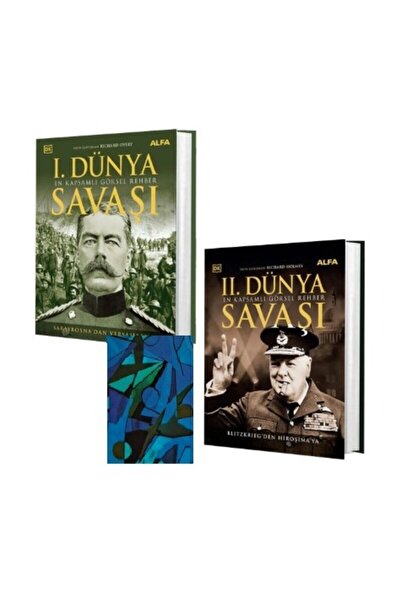 Alfa Yayınları 1. Ve 2. Dünya Savaşı En Kapsamlı Görsel Rehber Ciltli (Not De...