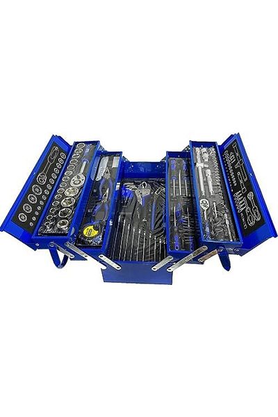 Generic 85-Piece Socket Set Toolbox with Wrenches