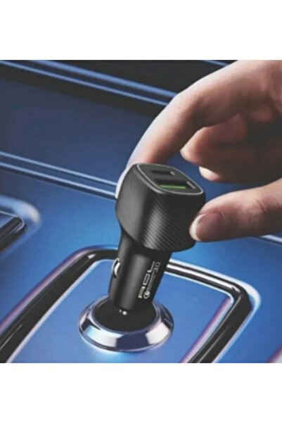 ATAsoft ELEKTRONİK Since 2021 48w Hızlı Şarj Type-c Ve Usb Çıkışlı Araba Çakmaklık Şarj Aleti Oto Araç Hızlı Şarj Aleti