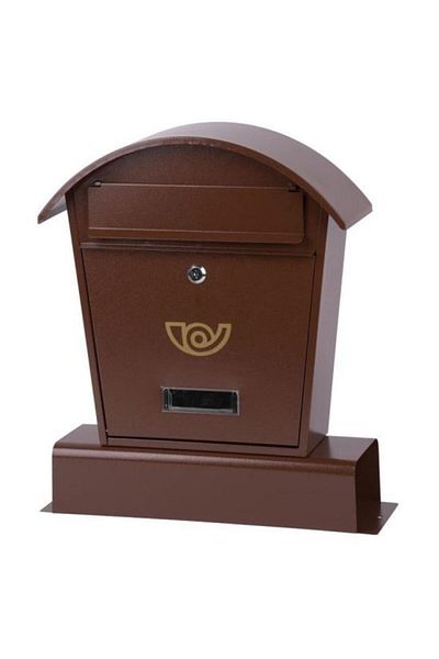 Strend Pro Mailbox, brown, 40x14x49 cm, Lambert