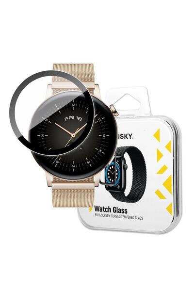 WOZINSKY Hybrydowe szkło ochronne do Huawei Watch GT 3 42mm czarny