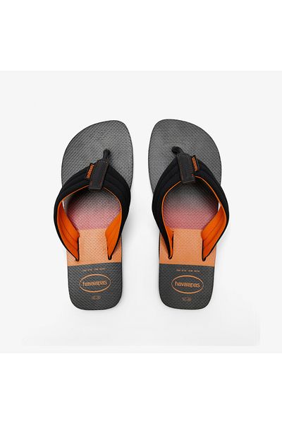 Havaianas Urban Print Unisex Black Slippers