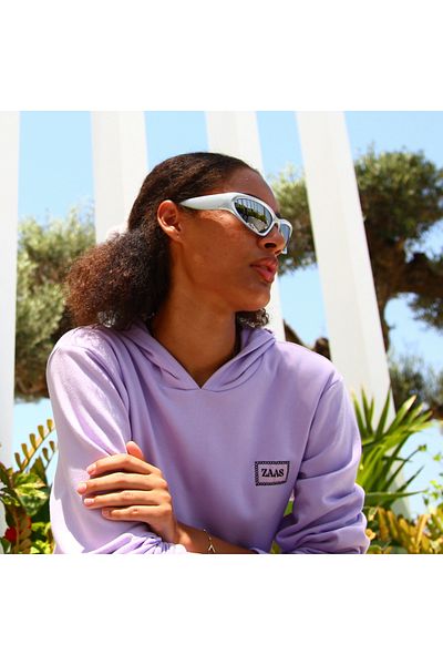 ZAAS Loungewear Hoodie Set – Lilac Eco-Friendly Sustainable Sweatshirts