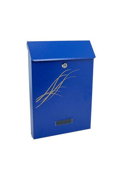 damech Mailbox, blue, C4 format, 25&#215;6.5&#215;35.5 cm,