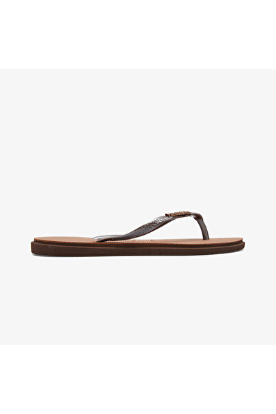 Havaianas Slim Point Unisex Kahverengi Terlik