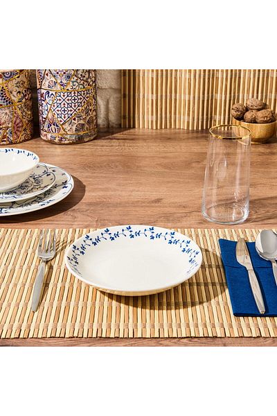 MATMEL Porcelain Sielo Pit Plate - Blue - 19 cm