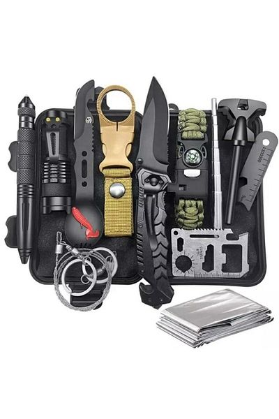 Aptel Survival kit, 18in1, 18x11x5 cm