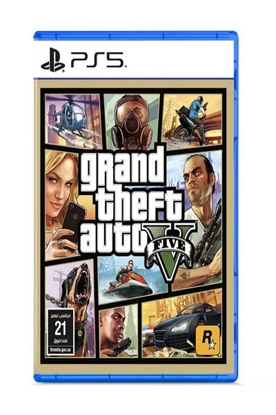 RockStar Games Grand Theft Auto V Ps5 Games ( Ksa Edition )