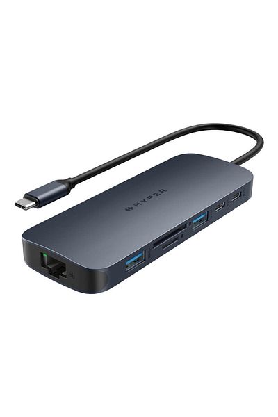 3DHyperStudio Uniwersalny hub USB-C HyperDrive EcoSmart Gen.2 z 10 funkcjami