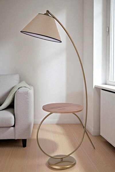 Lumexx KAYA SEHBALI ESKİTME LAMBADER PRAMİT KOYU HASIR ABAJURLU