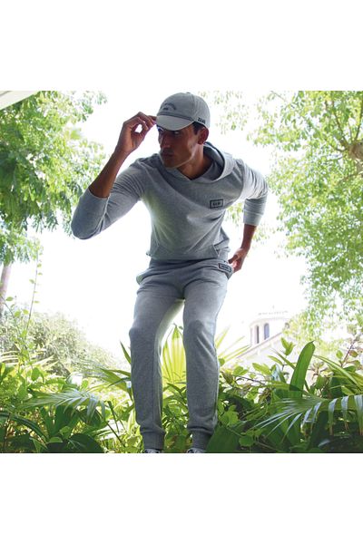 ZAAS Loungewear Hoodie Set – Grey Eco-Friendly Sustainable Sweatshirts