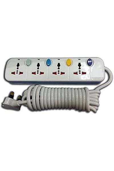 VETO Universal Power Extension Cord 4-way