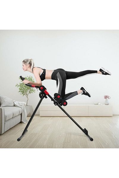 Mas abdominal exercise equipment with LCD screen for home gym