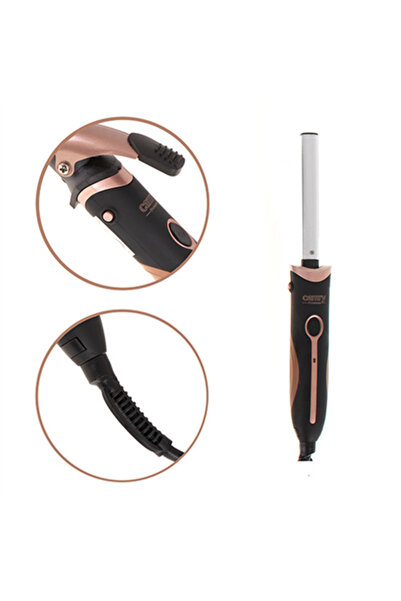 CAMRY Hair styling device 5in1 CR 2024, 50W, Ceramic coating, Black/pink