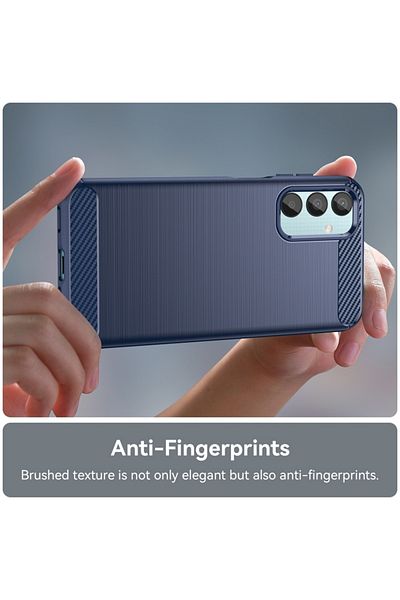 Techsuit Carcasă pentru Oppo Reno12 Pro - Silicon Carbon - Albastră