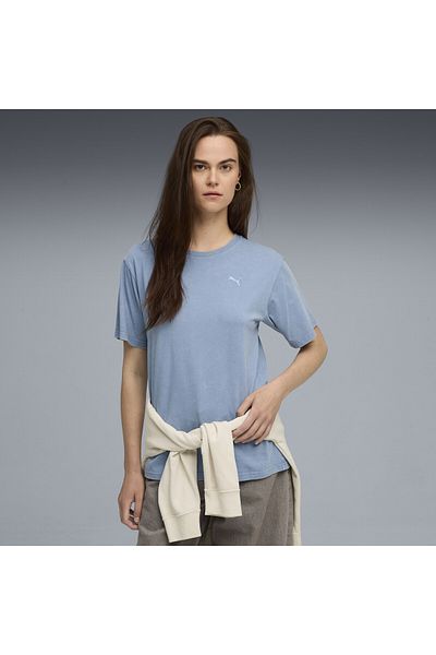 Puma Tricou Essentials Elevated Relaxed Wash pentru femei
