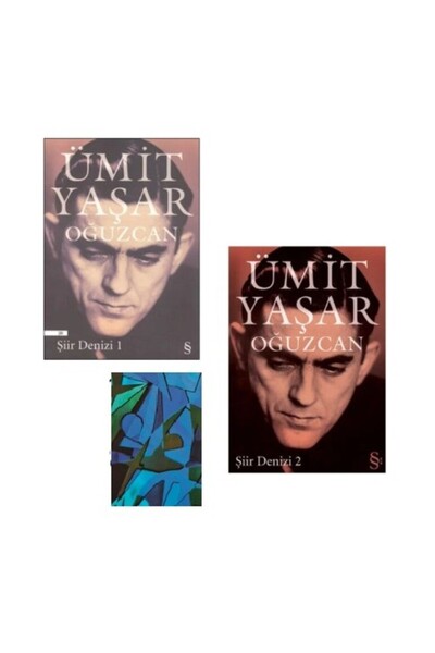 Everest Yayınları Ümit Yaşar Oğuzcan Şiir Denizi 1 ve 2 - ( Not Defteri Hediye)