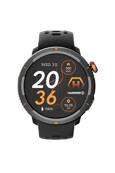 Hammer Case Hammer Watch 2 Lite | Smart watch | AMOLED | 1.43" | Waterproof | Black