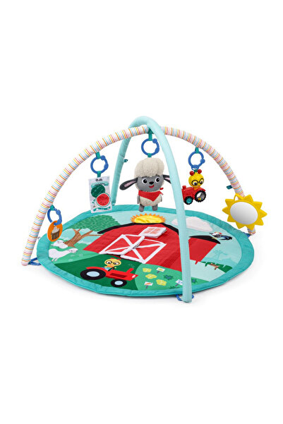 Baby Einstein صالة الألعاب الرياضية Happy Harvest Touch & Feel للأنشطة، من عم...