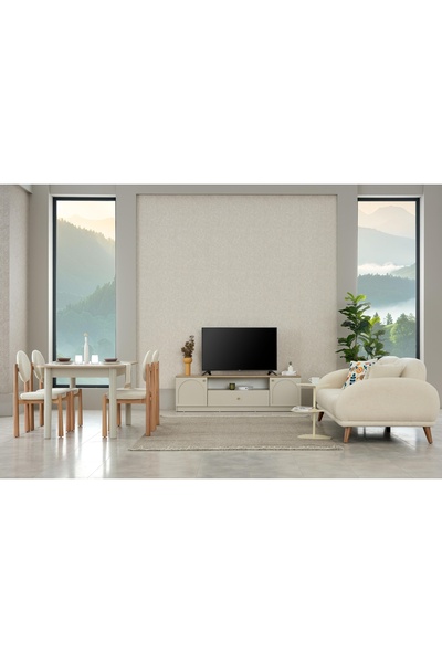 Vivense CAPRA BOHEM KOLTUK TAKIMI, KUMAŞ DEĞİŞİMLİ