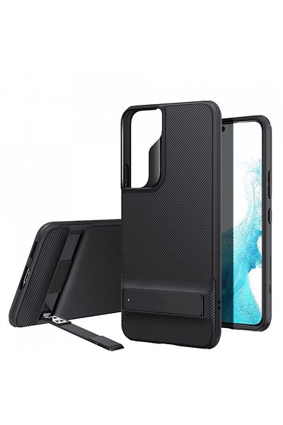 ESR Case for Samsung Galaxy S22 5G - Air Shield Boost Kickstand - Translucent Black
