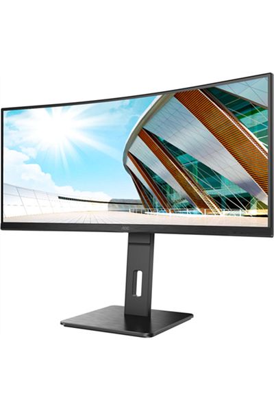 AOCBEAUTY AOC | CU34P2A | 34 " | VA | 21:9 | 1 ms | 300 cd/m² | Czarny | Wyjście słuchawkowe (3,5 mm)