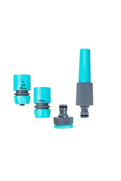 richmann Spraying set, hose nozzle with accessories, 4 pieces, 1/2&#8243;,