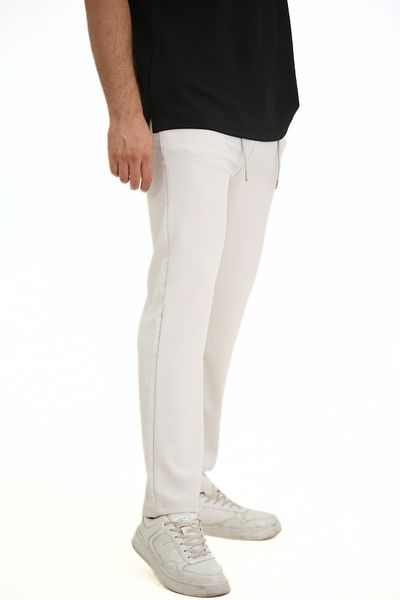 EXSPORT Double Fabric a Quality Baggy Straight Leg Trousers