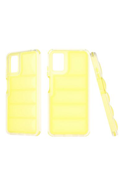 Techsuit Husă pentru Motorola Moto E22 / Moto E22i - Wave Shield - Galbenă