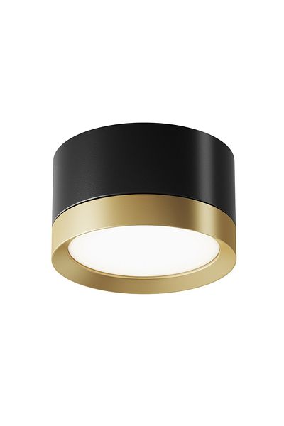 MAYTONI Spot Hoop C086CL-GX53-SRD-BG, 1xGX53, black+gold, IP20,
