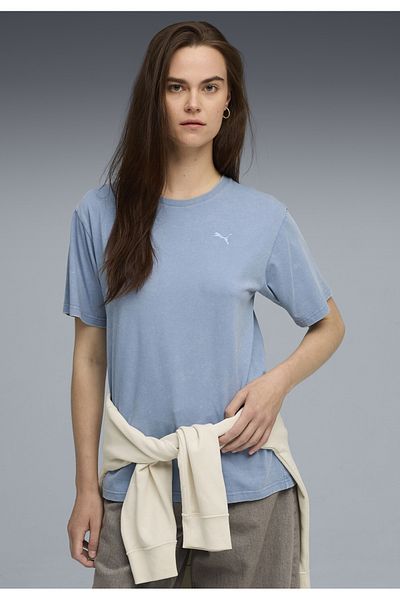 Puma Tricou Essentials Elevated Relaxed Wash pentru femei