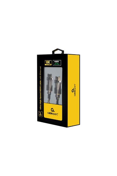 Cablexpert Cablu HDMI de mare viteză | CCBP-HDMI8K-2M | Negru | HDMI - mascul | 2 m