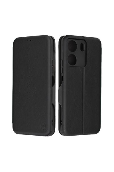 Techsuit Case for Xiaomi Redmi 13C 4G / Poco C65 - Safe Wallet Plus - Black