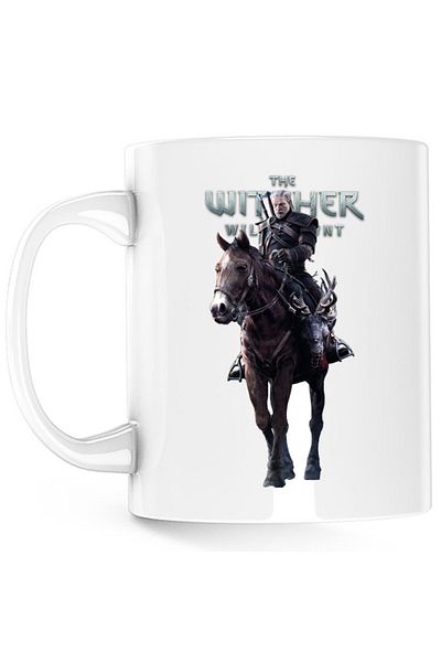 OEM Cana Witcher Horse Logo Gameplay Mythology, alba, 330 ml