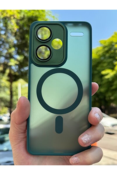 DÜNYA AKSESUAR Xiaomi redmi note 13 pro plus 5G uyumlu lens korumalı mat darb...