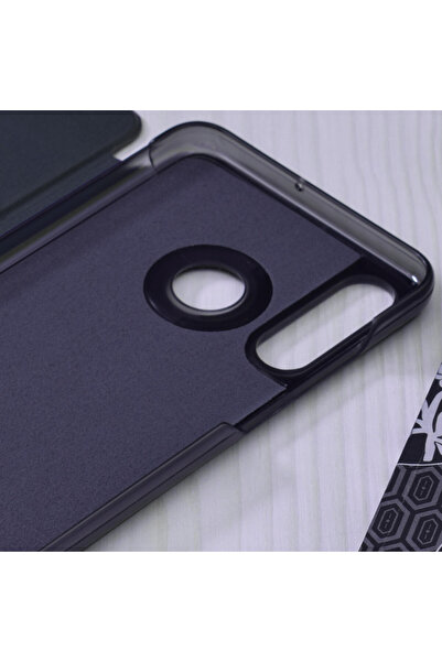 Techsuit Carcasă pentru Huawei P30 Lite / P30 Lite New Edition - Seria Efold - Albastru închis