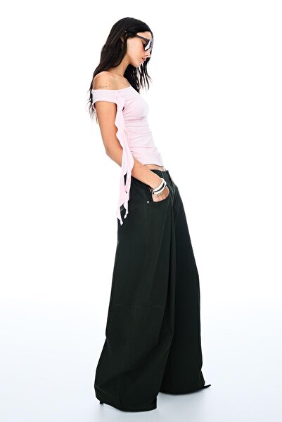 Bershka Bağcıklı kolsuz tişört