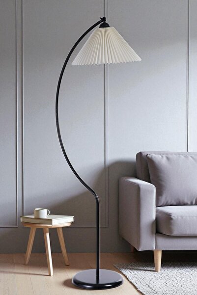 Lumexx OGEDAY SİYAH LAMBADER PİLELİ KREM ABAJURLU