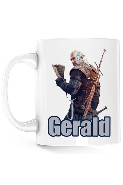 OEM Cana Witcher Gerald Medieval Game, alba, 330 ml